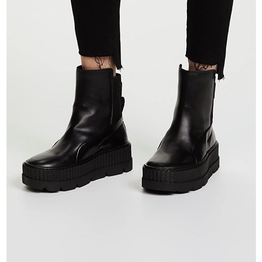 PUMA x Fenty Chelsea Sneaker Boot | Black | Size 8.5